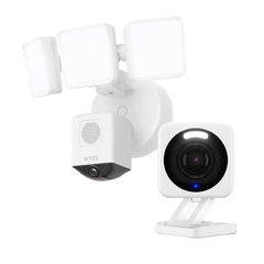 Cam Floodlight Pro White + Cam v4 White